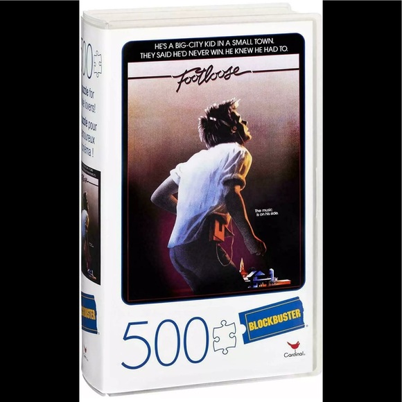 Blockbuster Cardinal Games Footloose Puzzle 500 piece Jigsaw Puzzle Nib - Picture 3 of 3